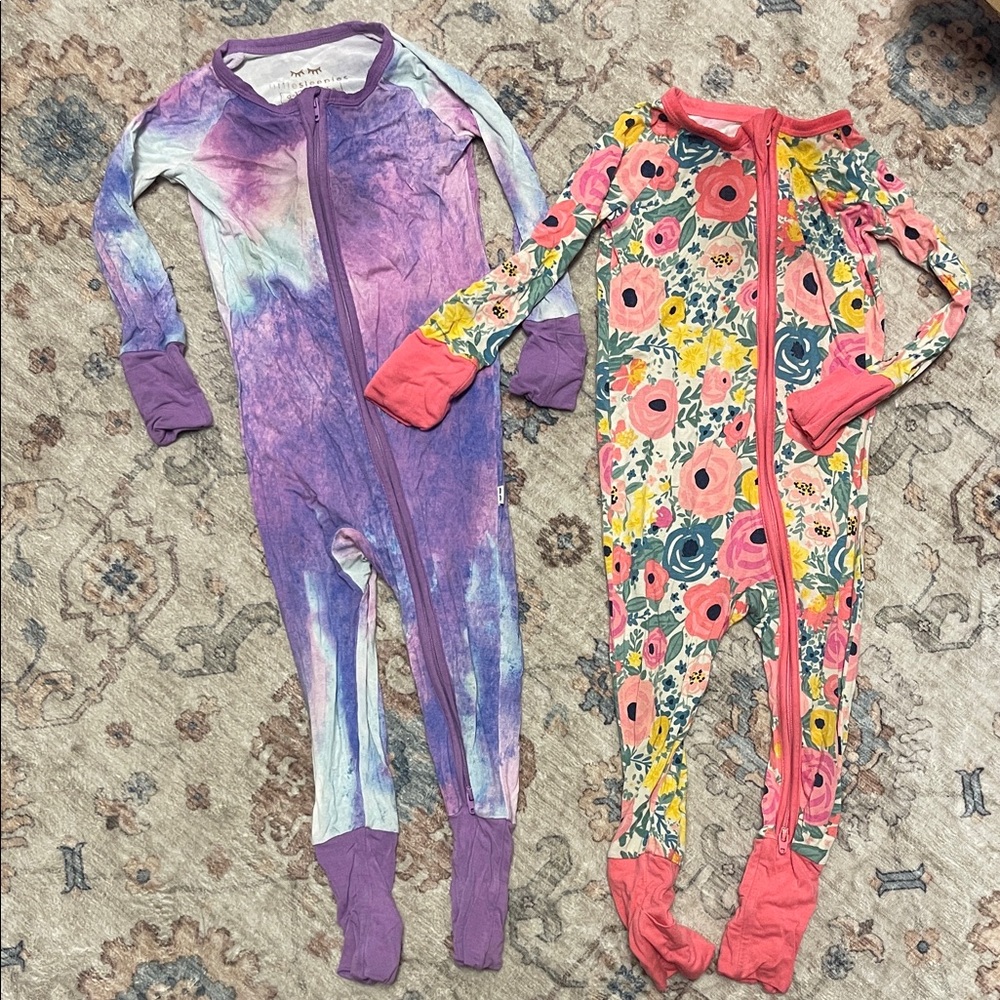 Colorful Kids One Piece Pajamas- Little Sleepies 6-12 month- THE BEST